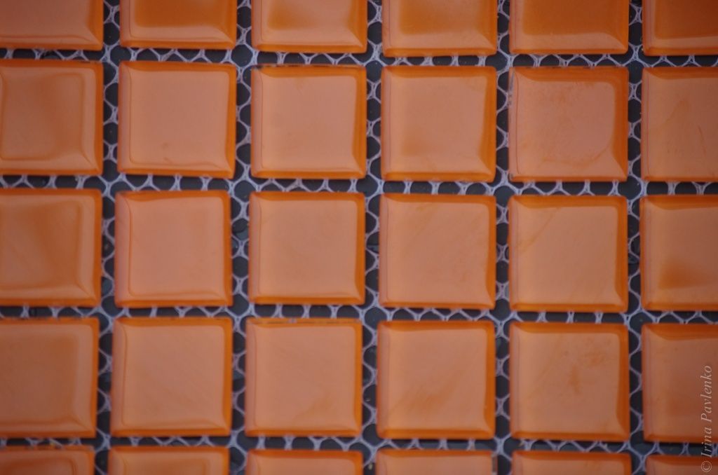 Orange glass